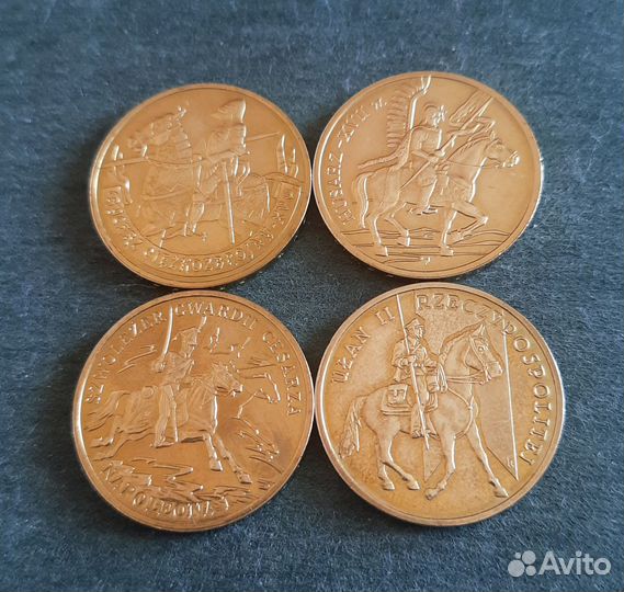 Монеты Польши 2 злотых