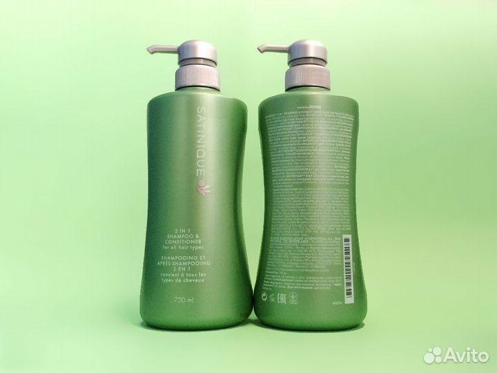 Шампунь и кондиционер 2 в 1 Amway Satinique 750 мл