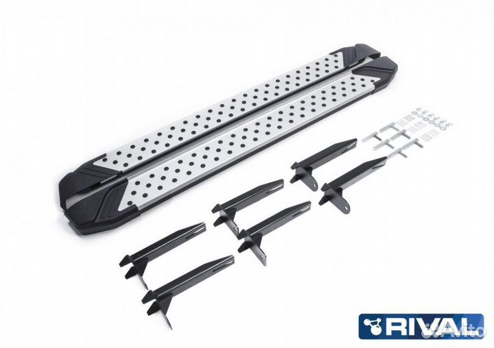 Пороги-подножки Volkswagen Amarok 2010-2016 BMW-St