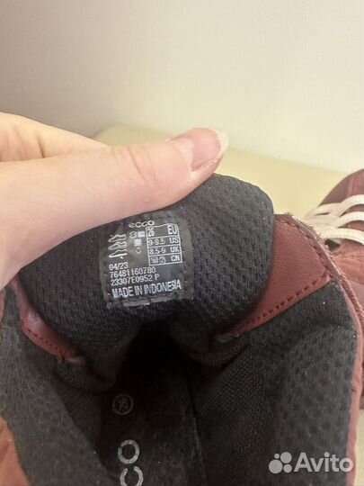 Ботинки демисезонные ecco 26