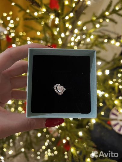 Кольцо бижутерия 16