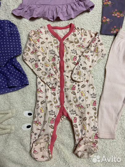 Вещи пакетом на девочку 68