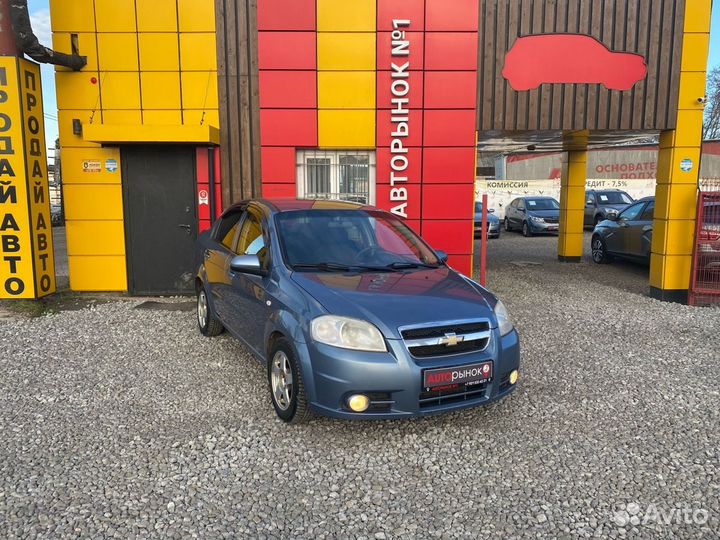 Chevrolet Aveo 1.4 МТ, 2007, 190 580 км