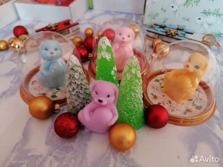Зайка из мыла