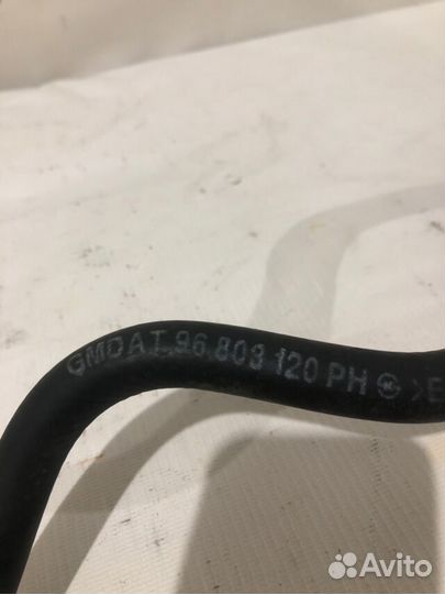 Патрубок расширительного бачка chevrolet aveo 2009