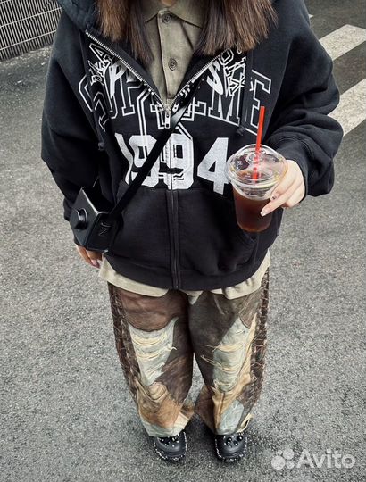 Зипка supreme x maison margiela