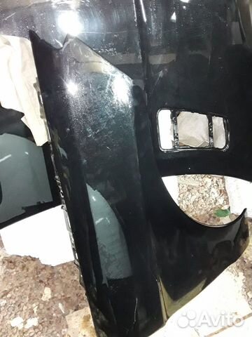 Крыло переднее левое на W166