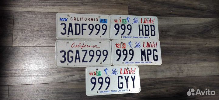 Автомобильный номер США
