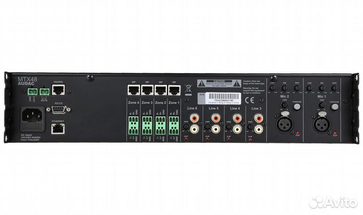 Матричный коммутатор Audac MTX48