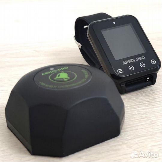 Кнопка вызова модель Бургер и пейджер на руку