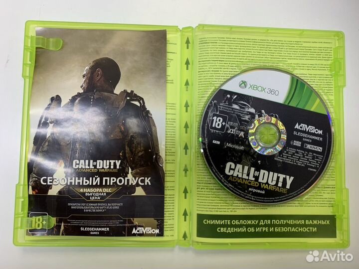 Игровые диски. xbox 360 Call Of Duty: Advanced War