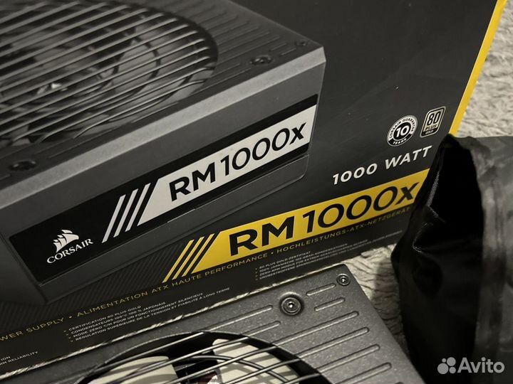 Блок питания - Corsair RM1000x