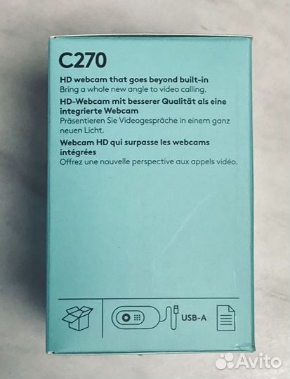 Веб камера Logitech C270 HD