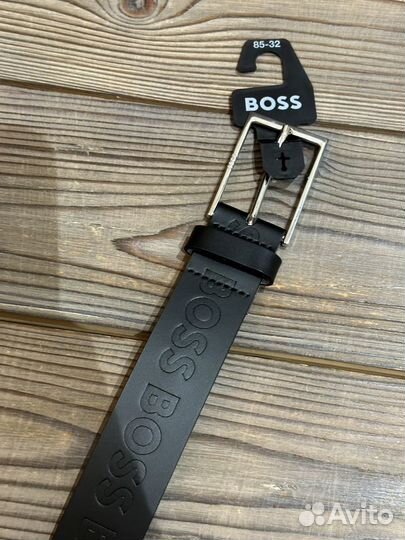 Новый мужской ремень Hugo Boss р. 85 32 оригинал