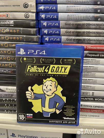 Fallout 4 ps4 диск