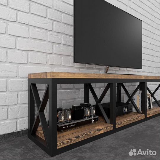 Тумба под тв лофт