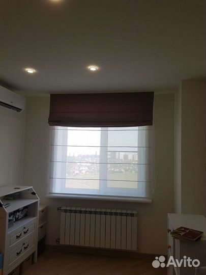 Ткань шторная канвас