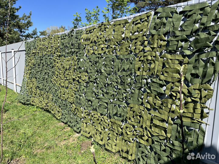 Маскировочная сетка для забора