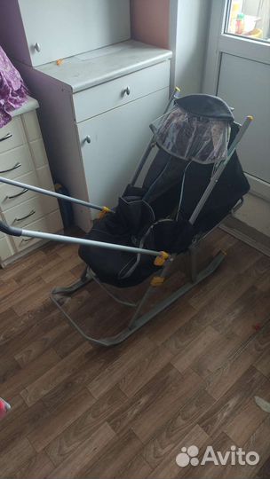 Санки коляска ника