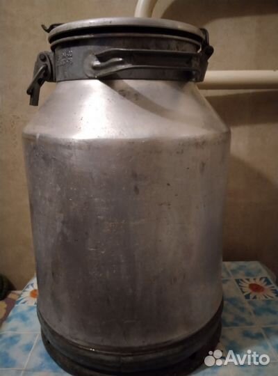 Фляга алюминиевая бу 40л