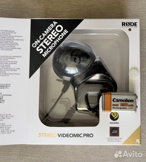 Микрофон Rode stereo videomic pro