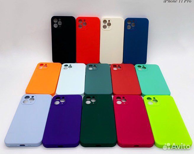 Чехол Silicone Case iPhone 11 все модели