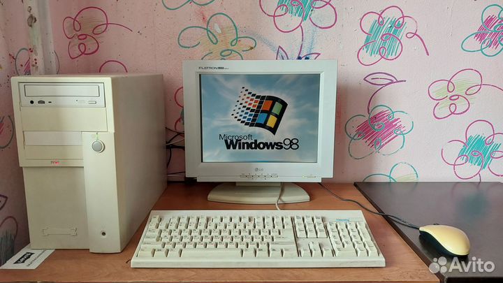 Ретро системный блок Intel Pentium 133MHz