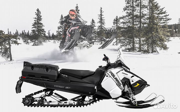 Кофр задний для polaris titan adventure 800