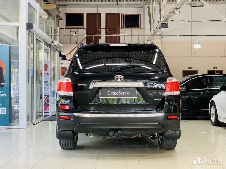 Toyota Highlander 3.5 AT, 2013, 100 662 км