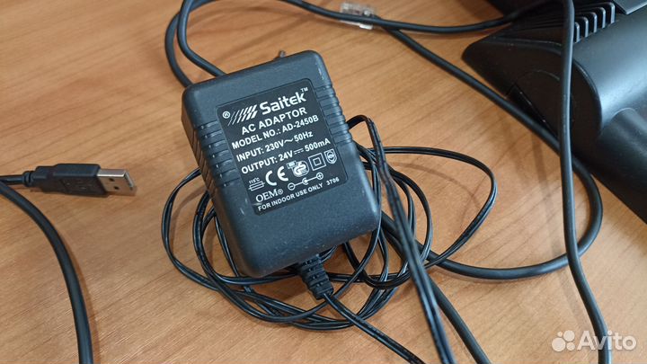 Игровой руль с педалями Saitek R440