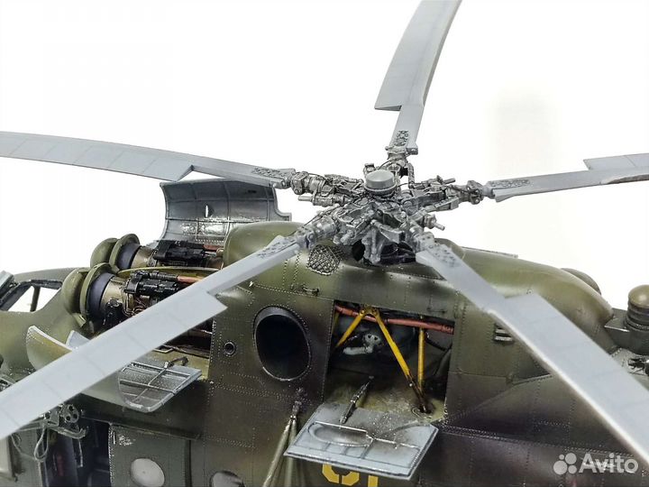 Модель вертолёта ми-8 масштаб 1/48