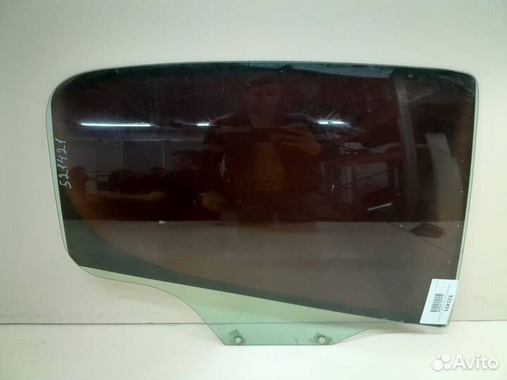 Стекло двери задней правой Peugeot 207 2006-2013
