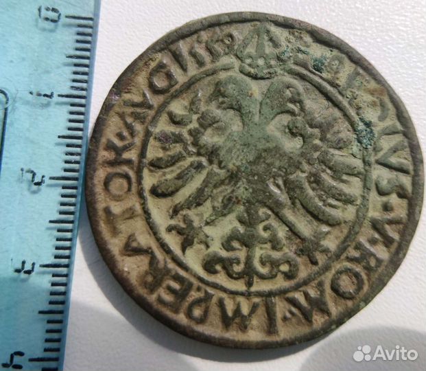 Медный талер. (Мурбах и Люр, талер 1559