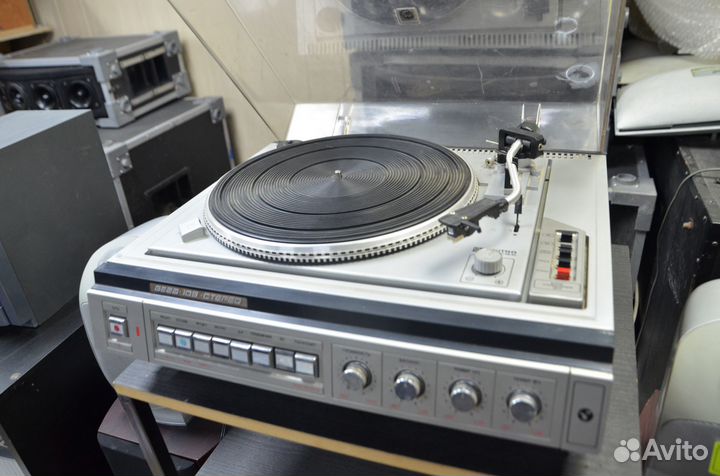 Усилитель с винилом Вега 109