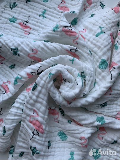 Муслиновое одеяло для новорожденных