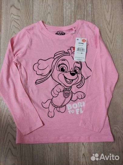 Лонгслив для девочки