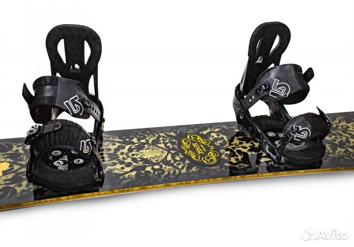 Сноуборд Elan Chicas 141 + Крепы Burton Mission S