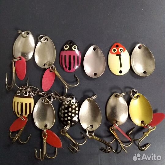 Блесна Шторлинг, Атом, Лира, Жучок, Сенеж