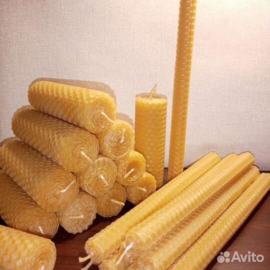 Свеча из вощины, свечи из натурального воска