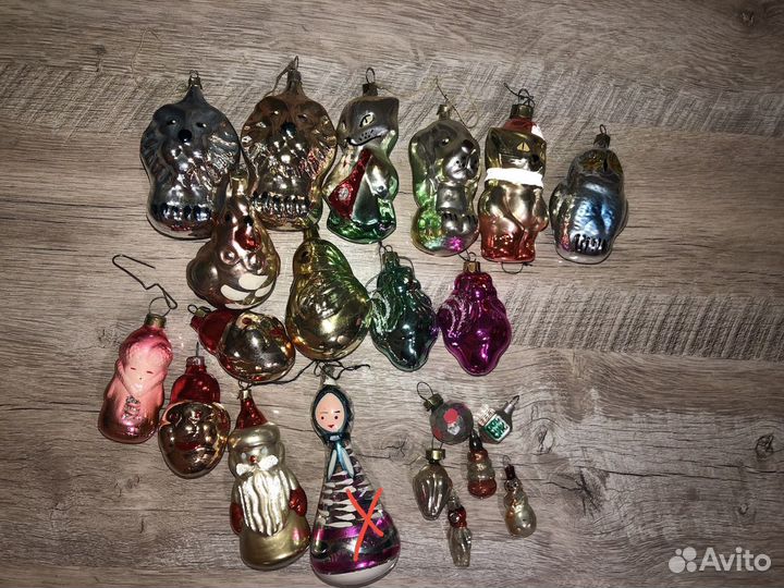 Елочные игрушки СССР
