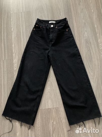 Джинсы черные Pull&Bear