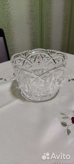 Хрустальные вазочки