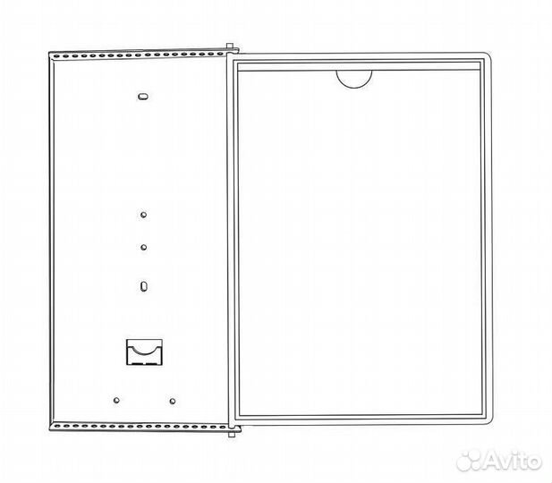 Перекидная система А4 настенная на 20 карманов