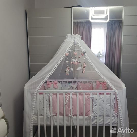 Балдахин на детскую кроватку