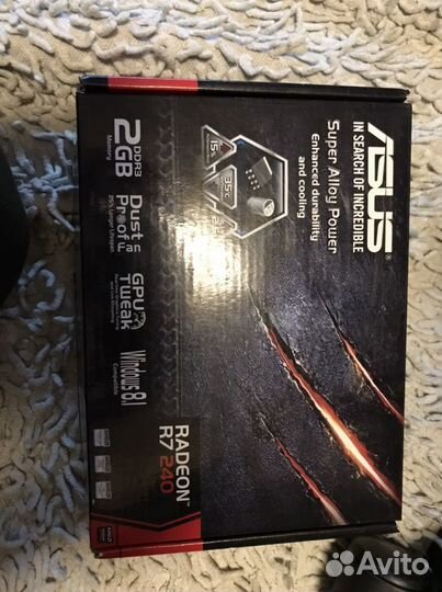 Видеокарта asus radeon r7 240