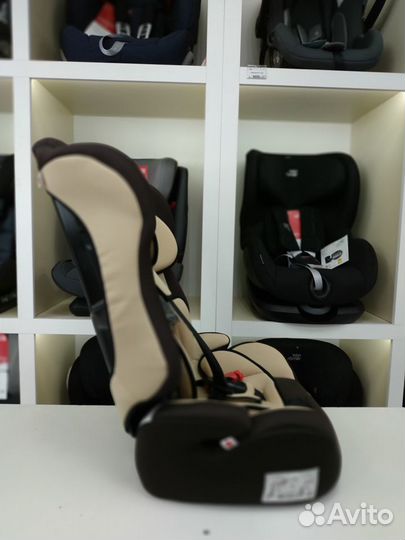 Автокресло 9-36кг Zlatek Atlantic lux коричневый