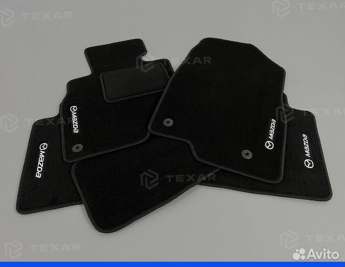 Коврики на Mazda 6 GJ ворсовые