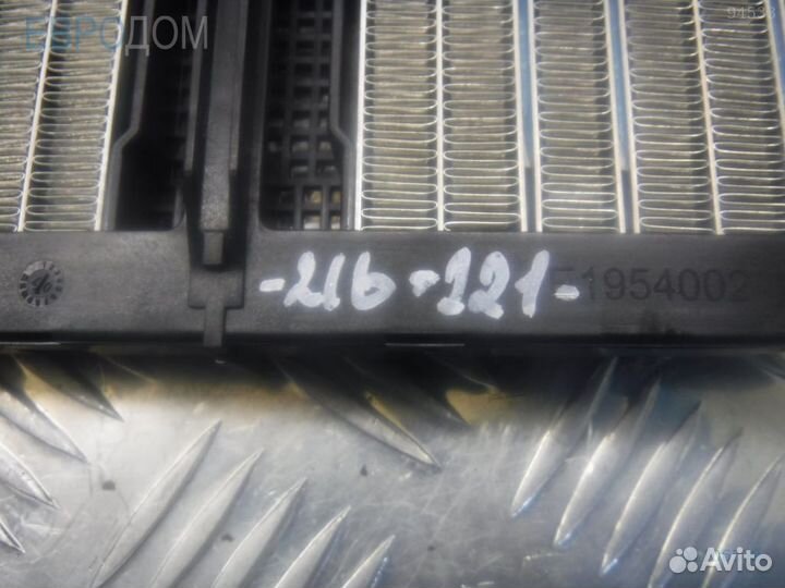 Радиатор печки om646 mercedes W204 s1106579