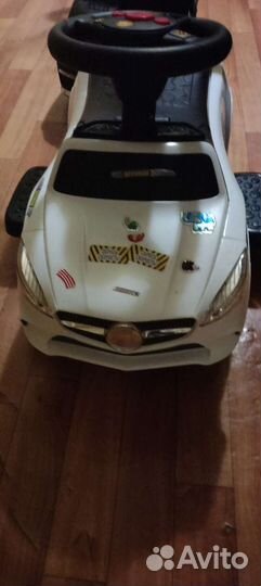 Машинка каталка толокар mercedes