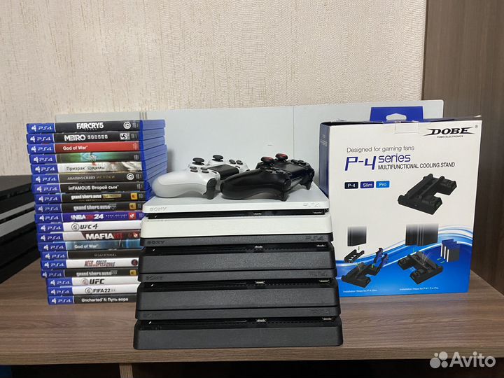 Sony playstation 4 + 80 игр